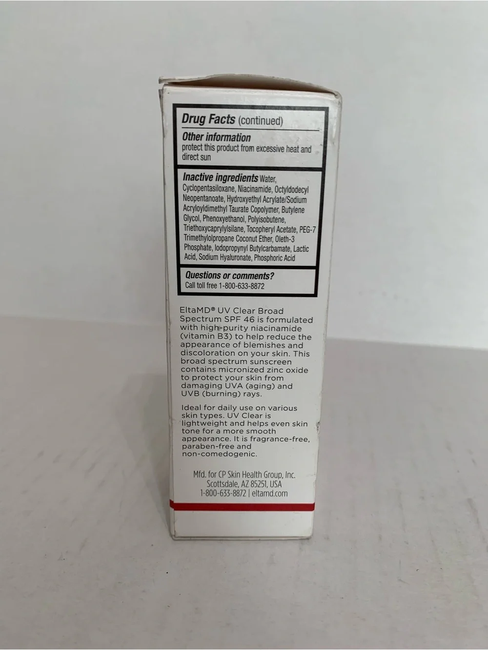 Elta MD UV Clear broad-spectrum SPF 46 face sunscreen